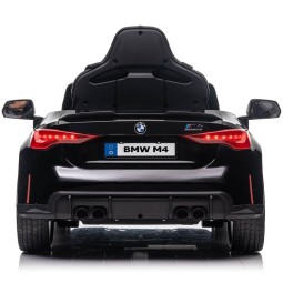 Gyerek elektromos BMW M4 fekete színben, távirányítóval