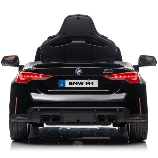 Gyerek elektromos BMW M4 fekete színben, távirányítóval