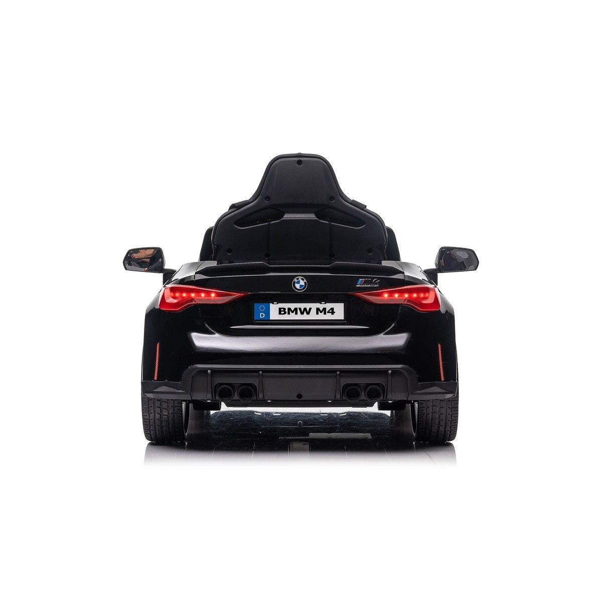Gyerek elektromos BMW M4 fekete színben, távirányítóval