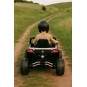 Gyermek elektromos autó CAN-AM Maverick UTV 24V fehér, EVA kerekek, 4×4 meghajtás
