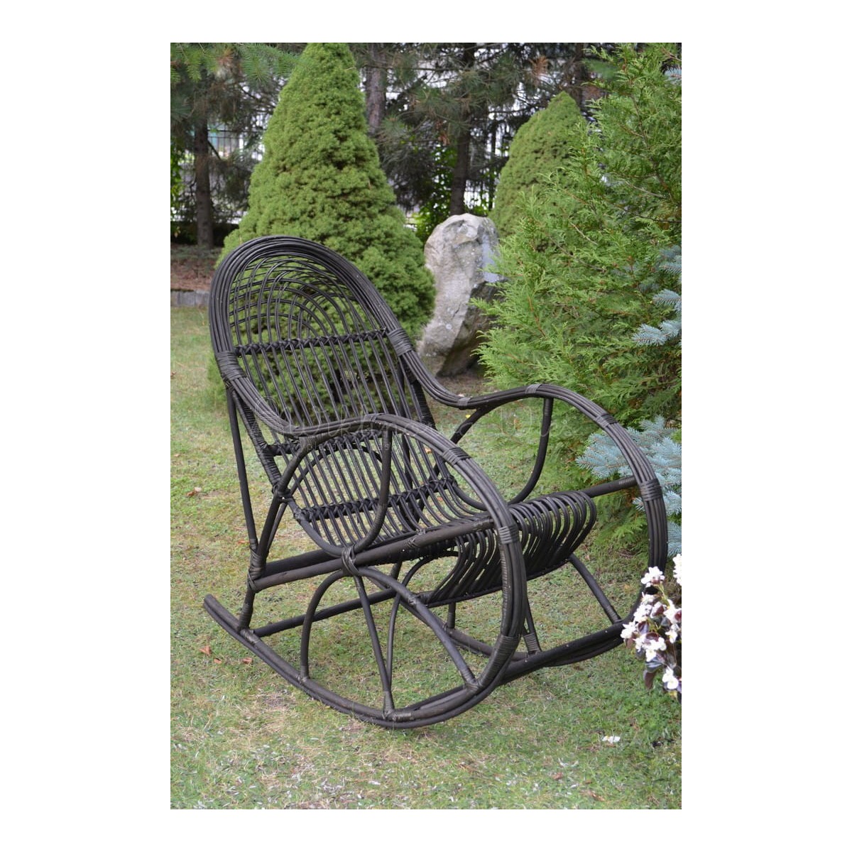 Wenge fonott hintaszék