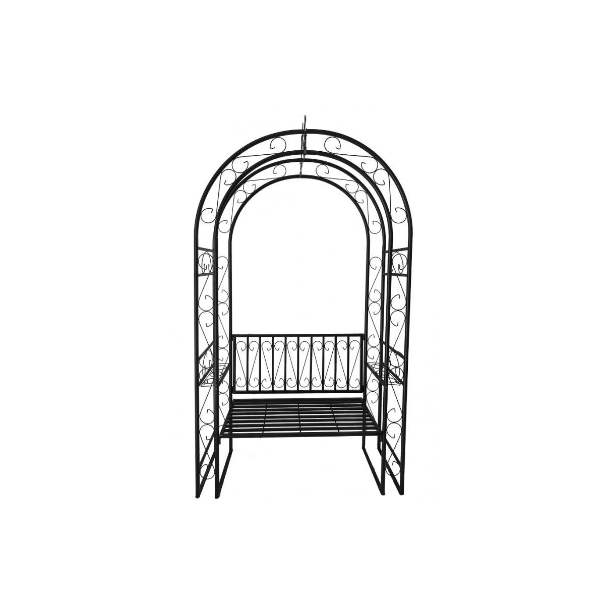 Kerti pergola paddal 130x48x238 cm
