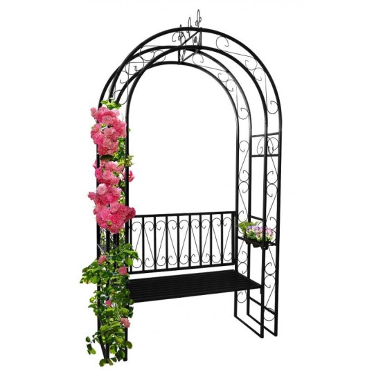 Kerti pergola paddal 130x48x238 cm
