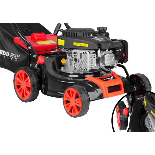 Benzines fűnyíró QL41S-139, 2,4 kW, 40,6 cm vágószélességgel + önjáró, LONCIN