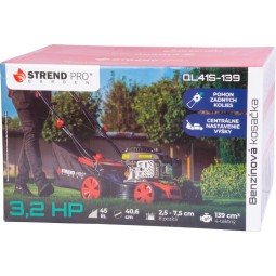 Benzines fűnyíró QL41S-139, 2,4 kW, 40,6 cm vágószélességgel + önjáró, LONCIN