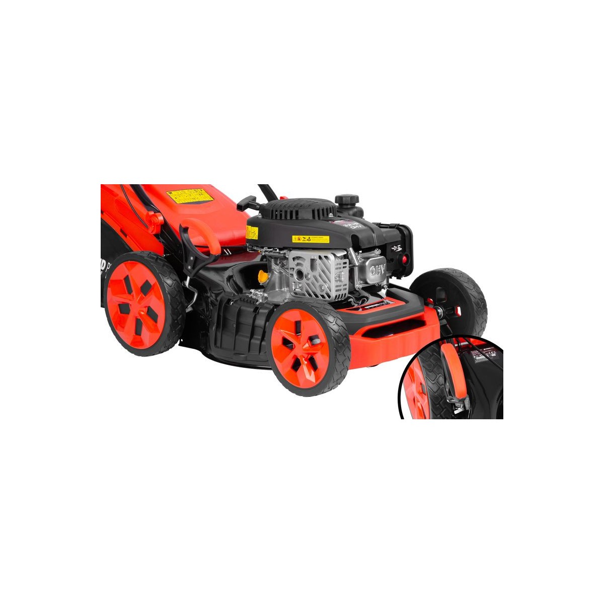 Benzines fűnyírók QL46P-139, 2,4 kW, vágószélesség 46 cm, önjáró, LONCIN