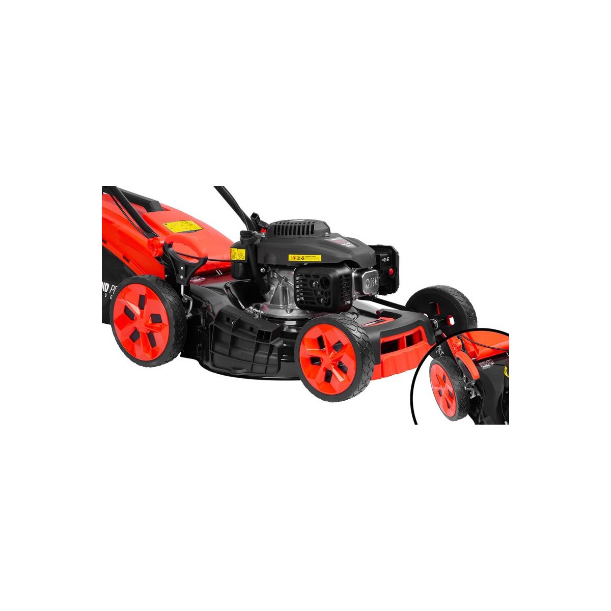 Fűnyíró Sammer QL51P-196, benzines, 4,0 kW, vágásszélesség 51 cm, önjáró, LONCIN