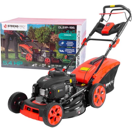 Fűnyíró Sammer QL51P-196, benzines, 4,0 kW, vágásszélesség 51 cm, önjáró, LONCIN