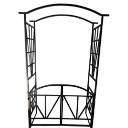 Kerti pergola kapuval 114x45x208 cm