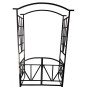 Kerti pergola kapuval 114x45x208 cm