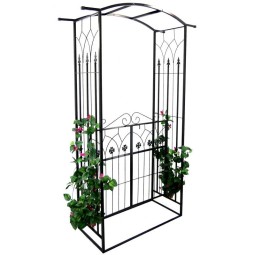 Kerti pergola tetővel 106x50x217 cm