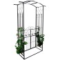 Kerti pergola tetővel 106x50x217 cm