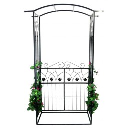Kerti pergola tetővel 106x50x217 cm