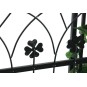 Kerti pergola tetővel 106x50x217 cm