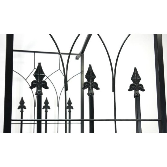 Kerti pergola tetővel 106x50x217 cm