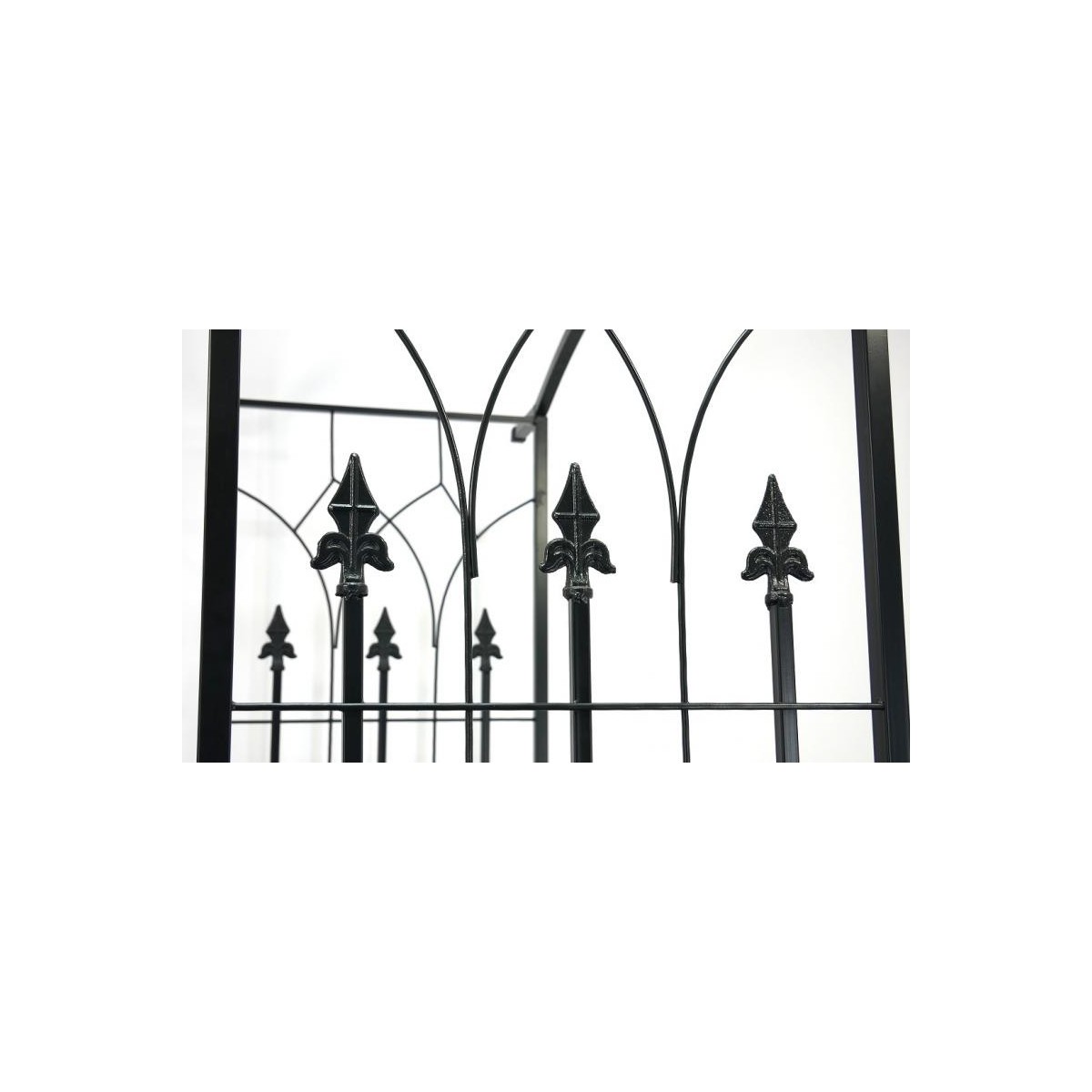 Kerti pergola tetővel 106x50x217 cm