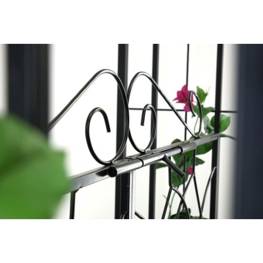Kerti pergola tetővel 106x50x217 cm