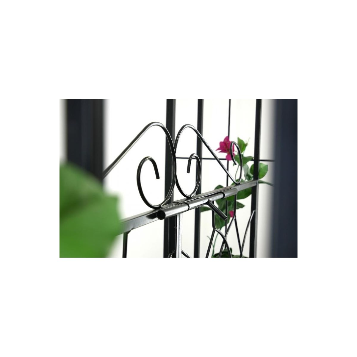 Kerti pergola tetővel 106x50x217 cm
