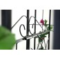 Kerti pergola tetővel 106x50x217 cm