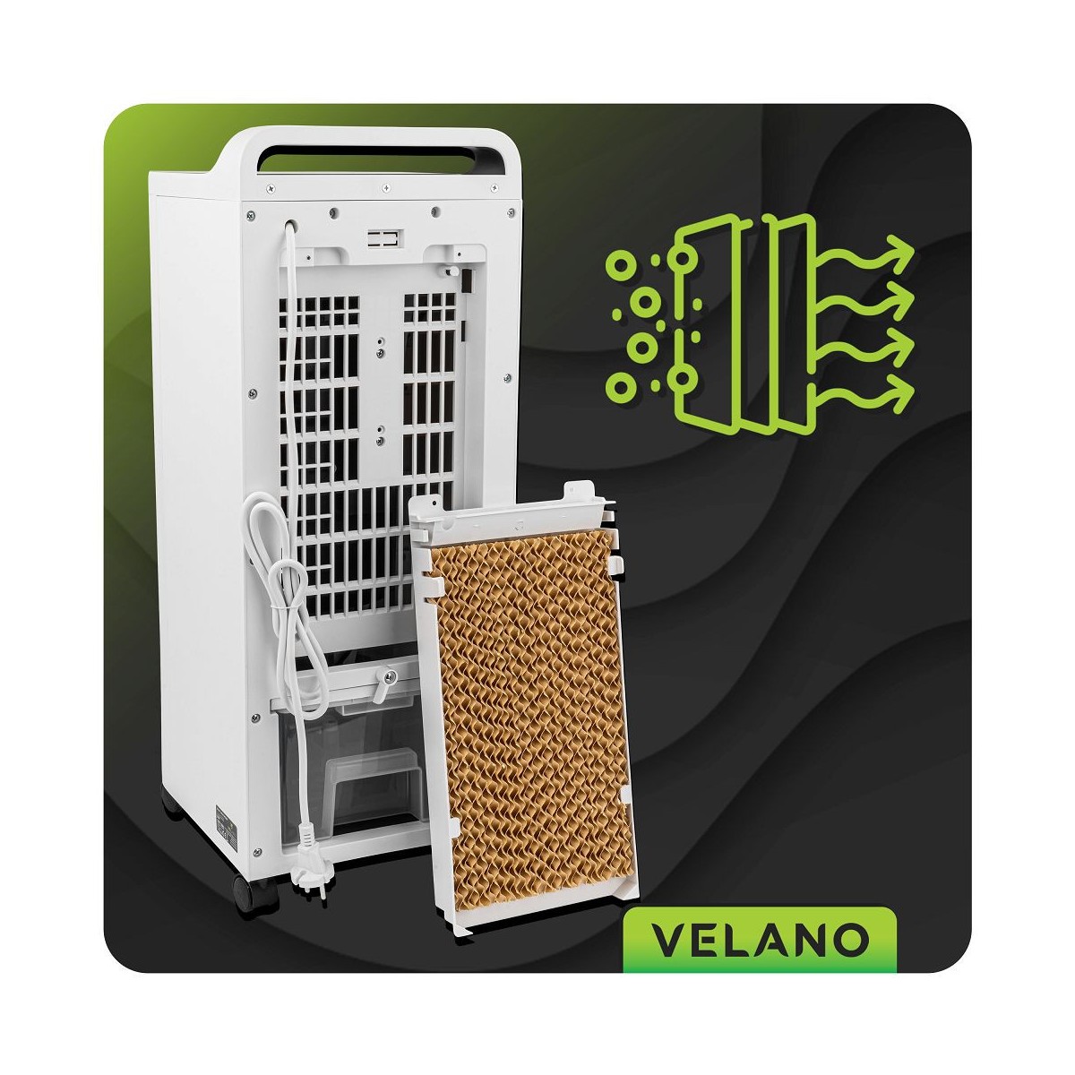 Vízzel működő ventilátor Velano VELWEWK0019