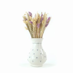 Szárított csokor Natural&Violet – pasztell phalaris, búza és len