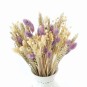 Szárított csokor Natural&Violet – pasztell phalaris, búza és len