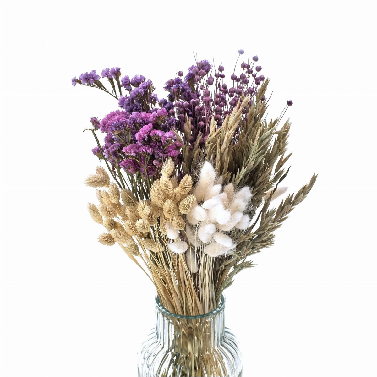 Egyedülálló szárított Lilac virágok – len, zab, lime
