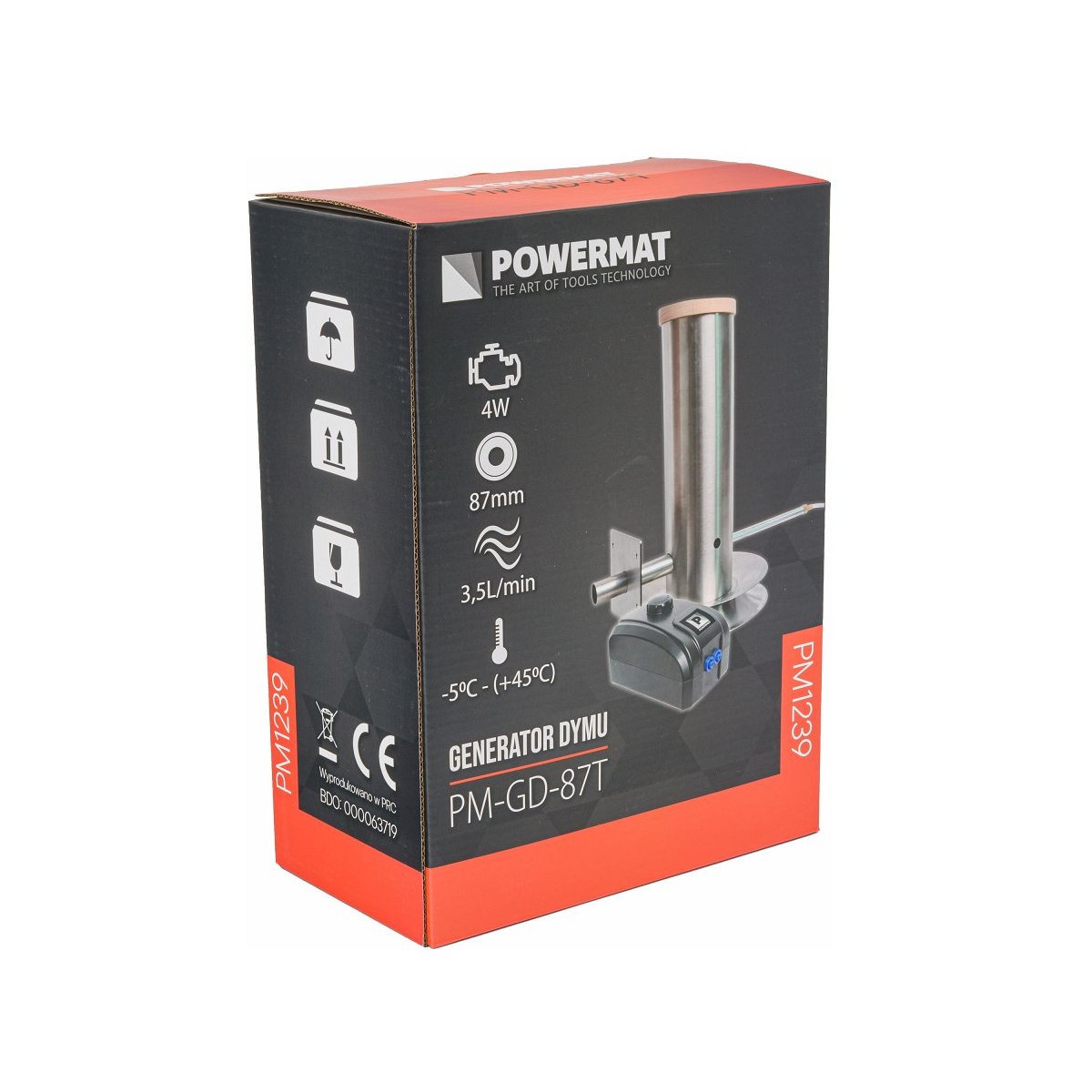 Füstgenerátor füstölőhöz PM-GD-87T | 1,1 l | elektromos pumpa