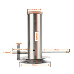 Füstgenerátor füstölőhöz PM-GD-87T | 1,1 l | elektromos pumpa