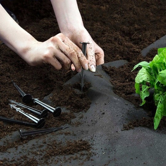 Praktikus fekete agrotextília 90g/m 1,1x50m