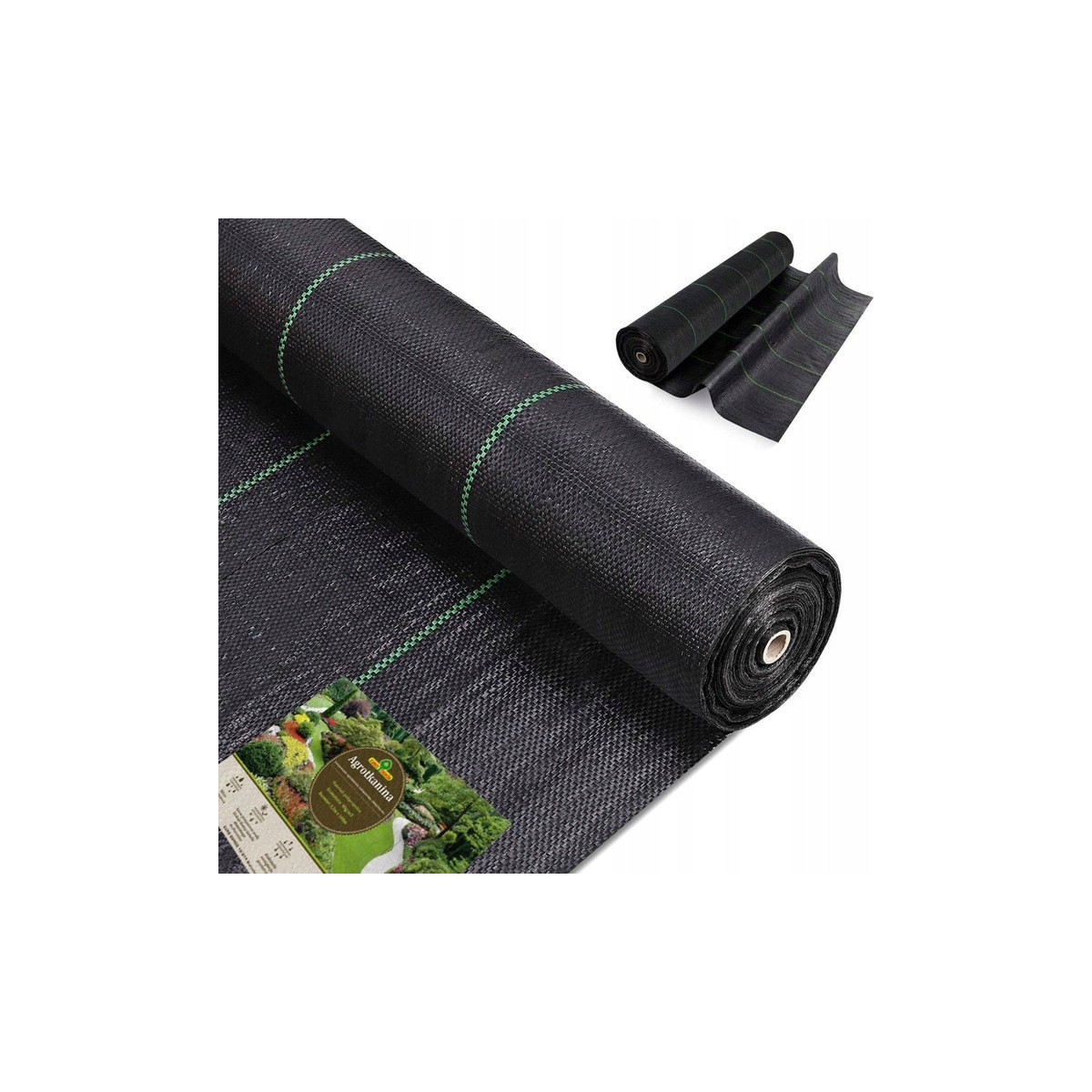 Praktikus fekete agrotextília 90g/m 1,6x50m