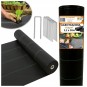 Fekete kerti agrotextília 110g/m2, 3,2x50