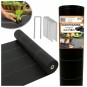 Fekete kerti agrotextília 110 g/m2, 2,2x50