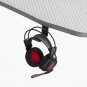 Modern gamer számítógépasztal játékosoknak, 120 cm, LED, fehér