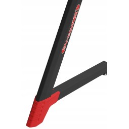 Gamer asztal LED háttérvilágítással, fekete színben, 120 cm
