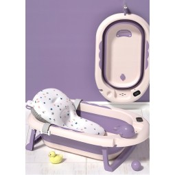 Vaiana baba fürdető alátéttel és játékkal, lila színben