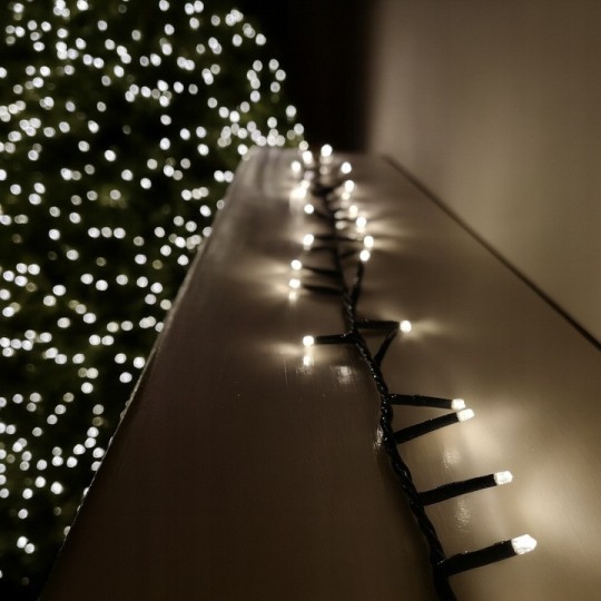 Energiatakarékos LED fények 8 világítási móddal - hideg fehér