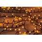 Olcsó karácsonyi LED fények meleg fehérben - 200 LED