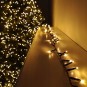 Karácsonyi LED fényfüzér meleg fehér színben - 1000 LED