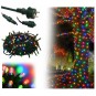 Kültéri karácsonyi színes fények, 500 LED-es