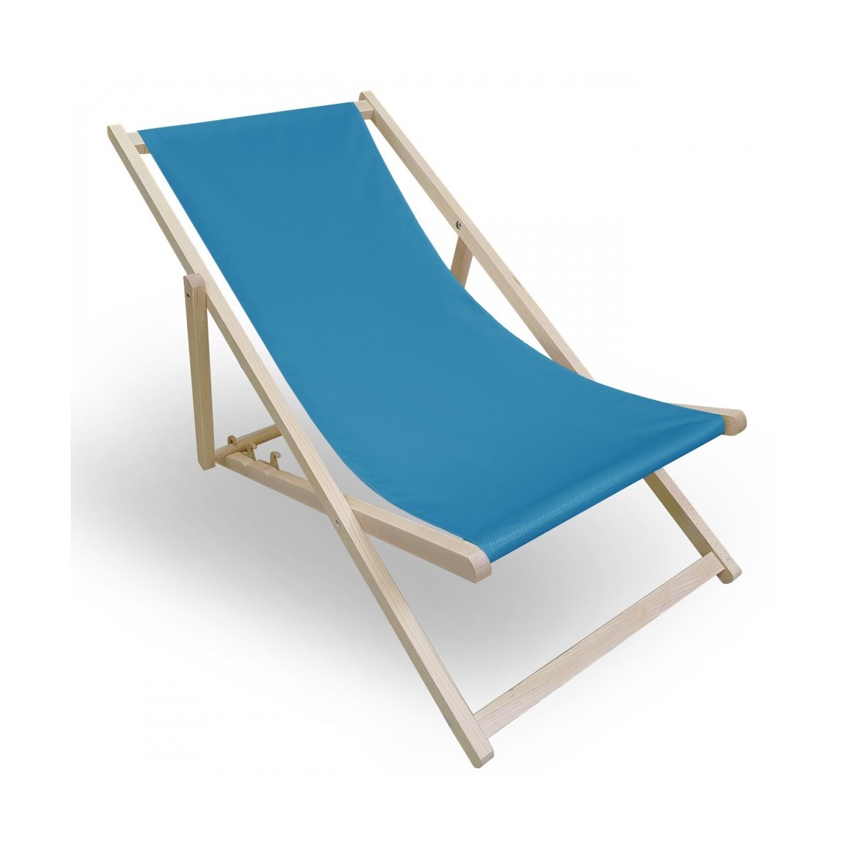 Kék színű strandágyak