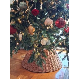 Sötétbarna karácsonyi állványtakaró, 70 cm