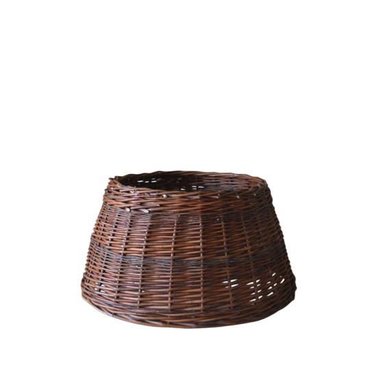 Sötétbarna karácsonyfa-állvány takaró, 55 cm