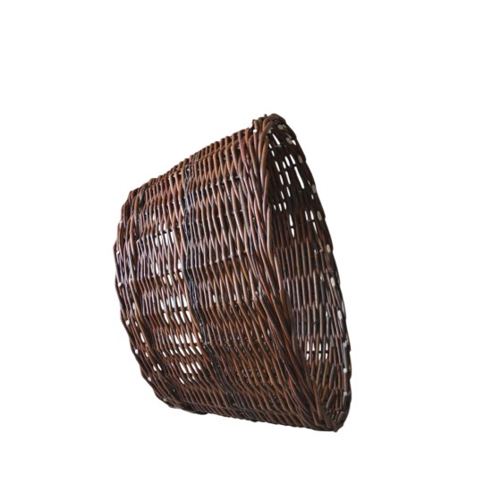 Sötétbarna karácsonyfa-állvány takaró, 55 cm
