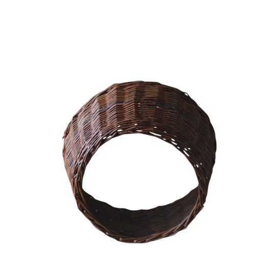 Karácsonyfa-állvány takarója, 50 cm, sötétbarna