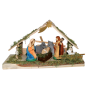 Hagyományos 3D betlehem, 6 figurával