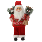 Mikulás figura sílécekkel, 40 cm