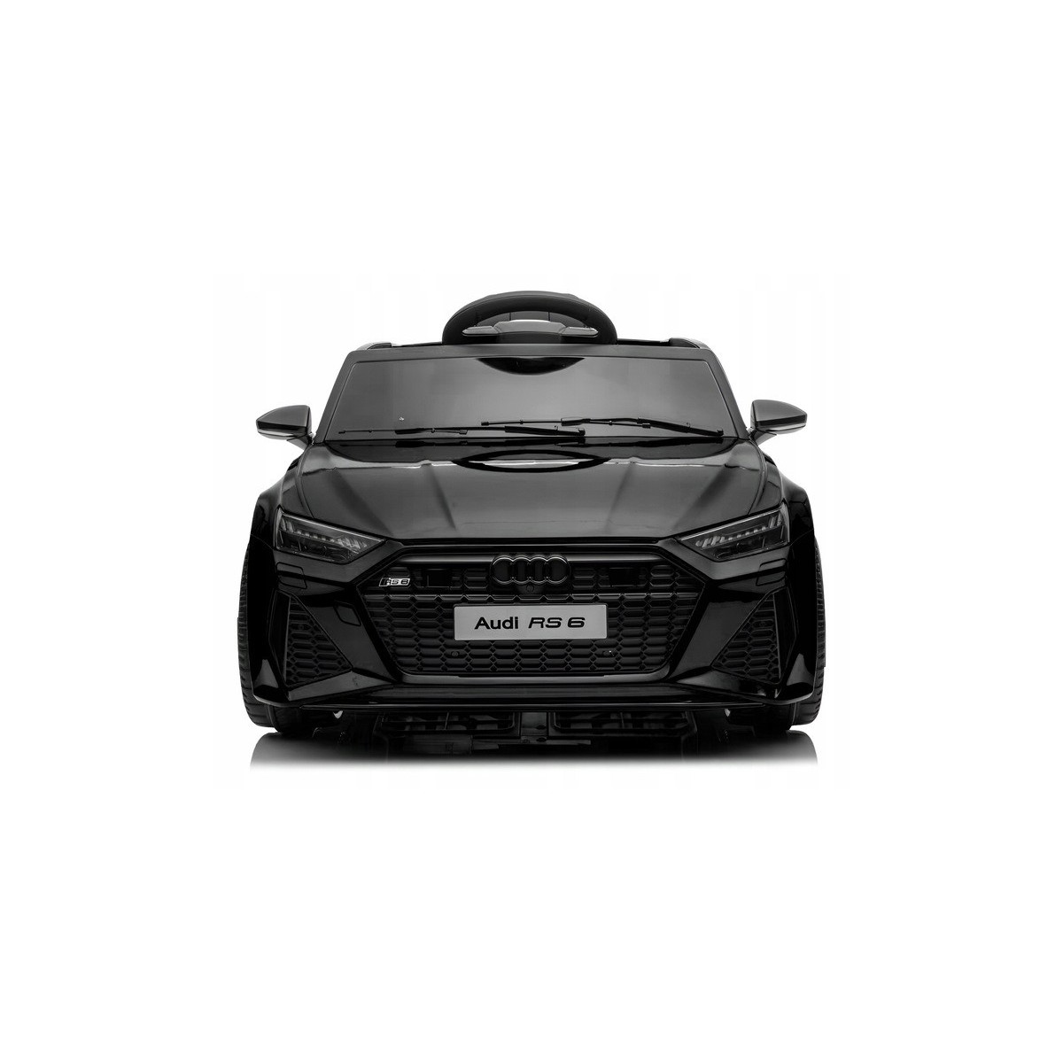 Fekete színű Audi RS6 elektromos kisautó