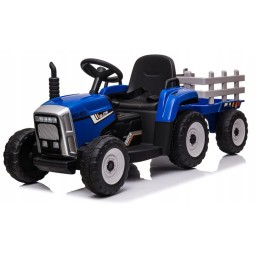 Kék traktor gyerekeknek pótkocsival