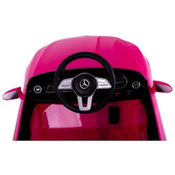 Rózsaszín elektromos gyerekautó Mercedes CLS350